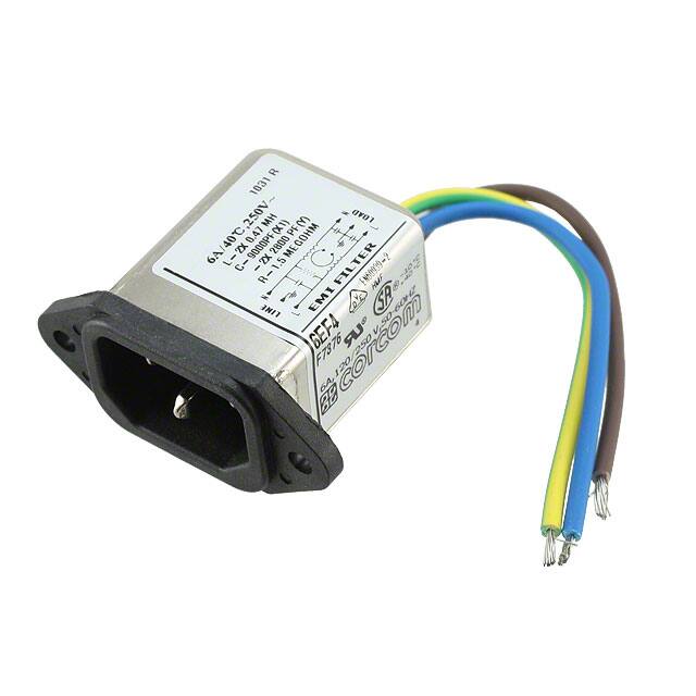 1-6609014-1 TE Connectivity Corcom Filters  Stromeingangsmodule (PEM)